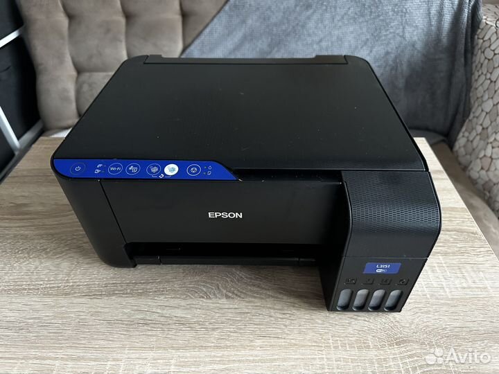 Мфу принтер epson l3151 + фотобумага + чернила