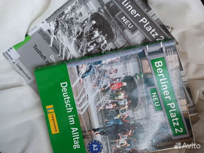 Комплект Berliner Platz A2 учебник по немецкому