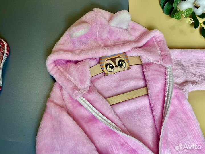 Комбинезон с ушками для девочки 62 размер