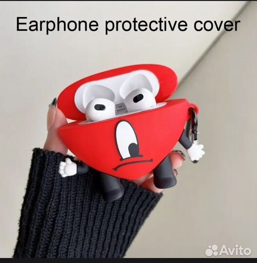 Чехол для наушников airpods 2 pro