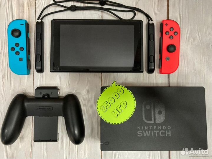 Nintendo Switch 15000 + игр прошитые