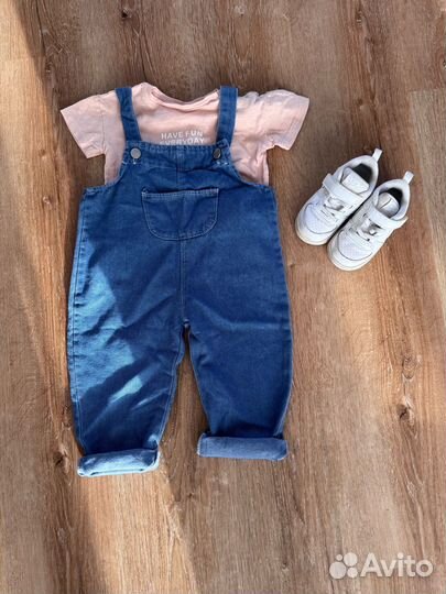 Джинсовый комбинезон на мальчика