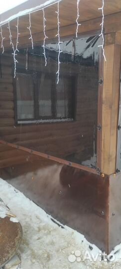 Мягкие окна для беседки