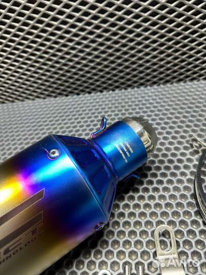 Глушитель прямоточный для мотоцикла SC Project хам