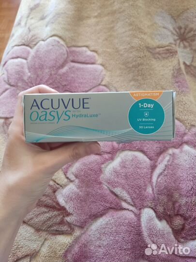 Линзы acuvue oasys astigmatism