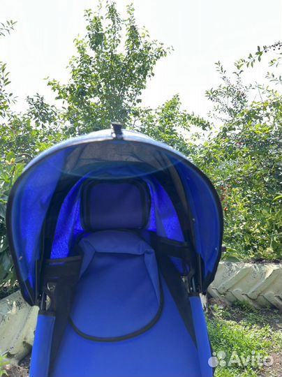 Велосипед коляска с ручкой