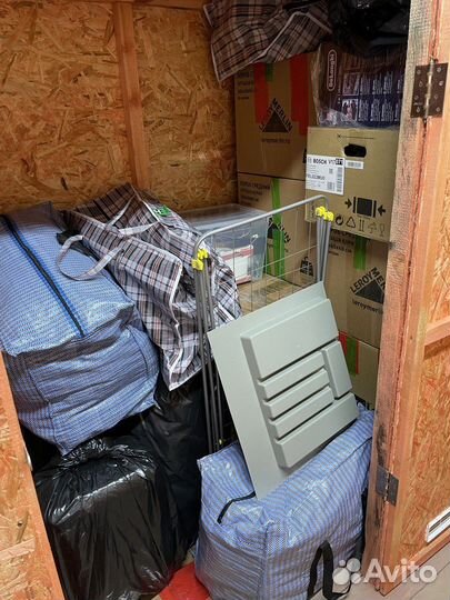 Аренда склада для хранения вещей, бокс 5 м/куб