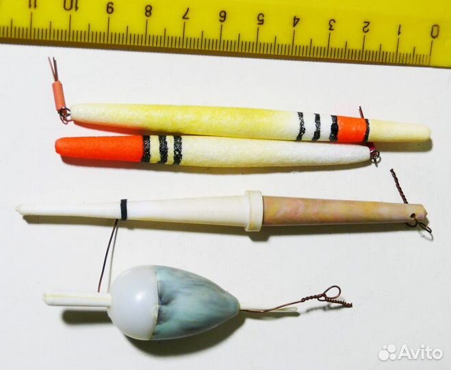 Вертлюжки, поплавки, грузила советские