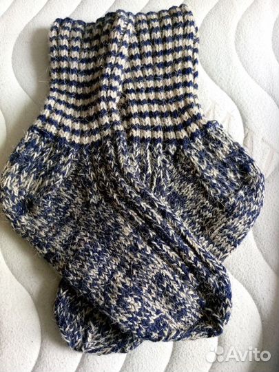 Носки теплые шерстяные