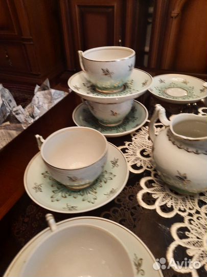 Чайный сервиз вербилки СССР барбарис