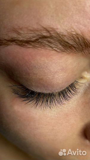 Наращивание ресниц на дому