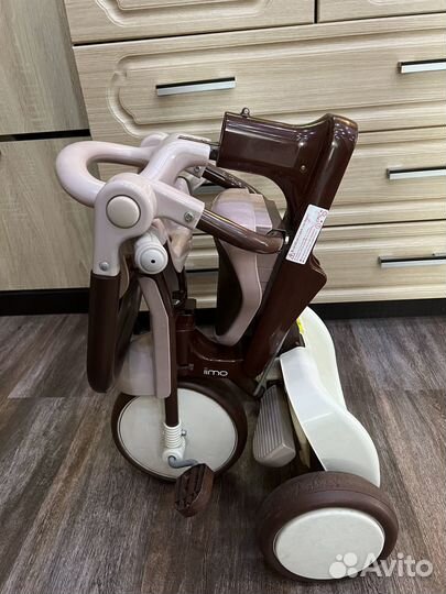 Детский складной трехколесный велосипед