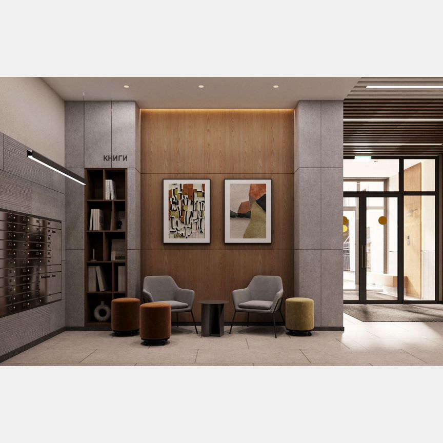2-к. квартира, 58,7 м², 6/25 эт.