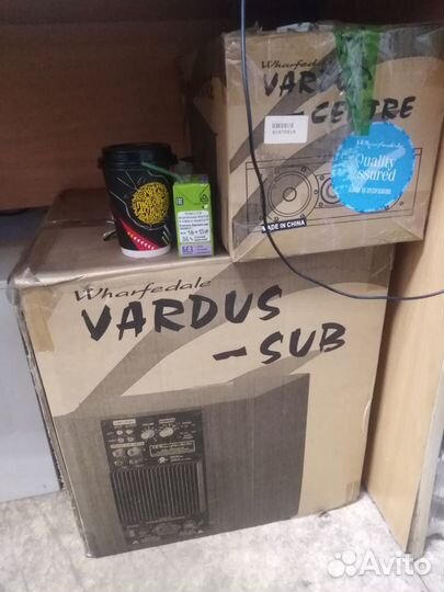 Продаю акустику Wharfedale Vardus 300 set 5.0 +Sab