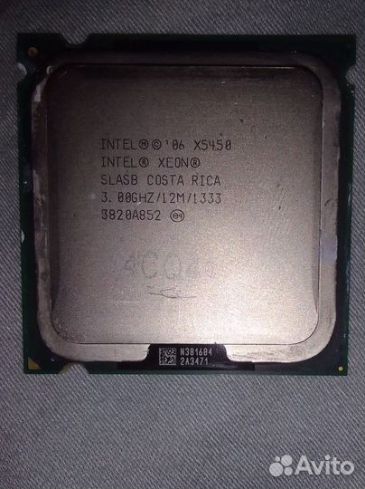 Процессор Xeon x5450