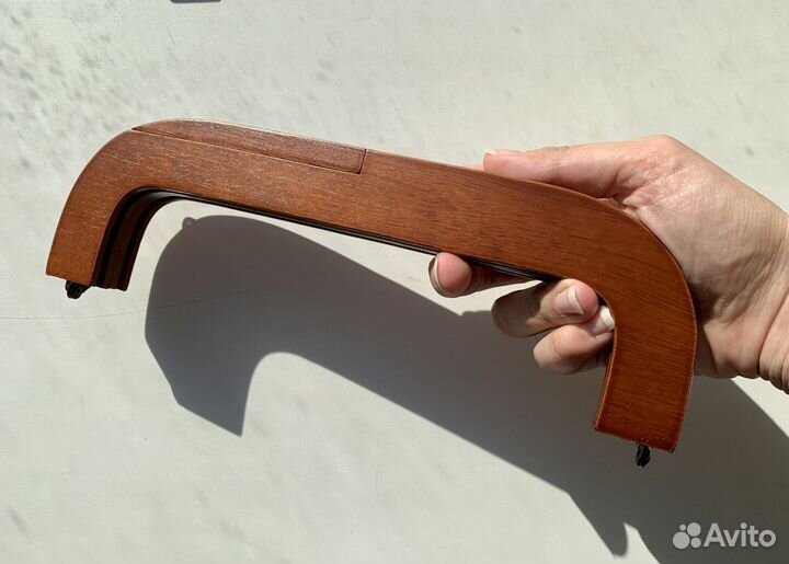 Фермуар для сумки, дерево