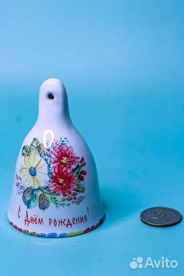 Колокольчики майолика ч-3