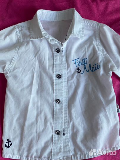 Рубашка на мальчика 92 98
