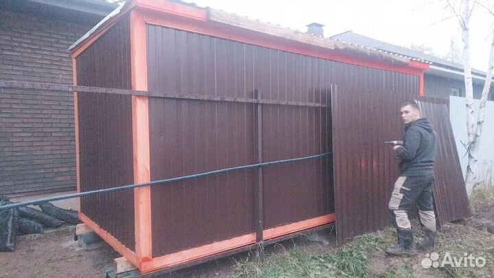 Хозблок сарай