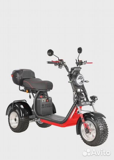 Электротрицикл white siberia ikra 5000W