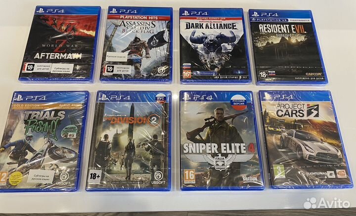 Игры для ps4 ps5 (новые)