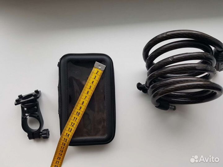 Вело чехол + трос + держатель