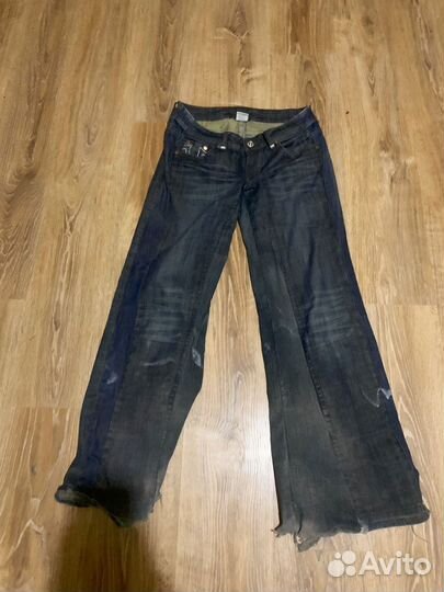 Джинсы true religion широкие мужские