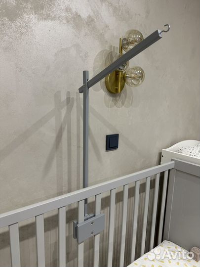 Мобиль на кроватку с кронштейном