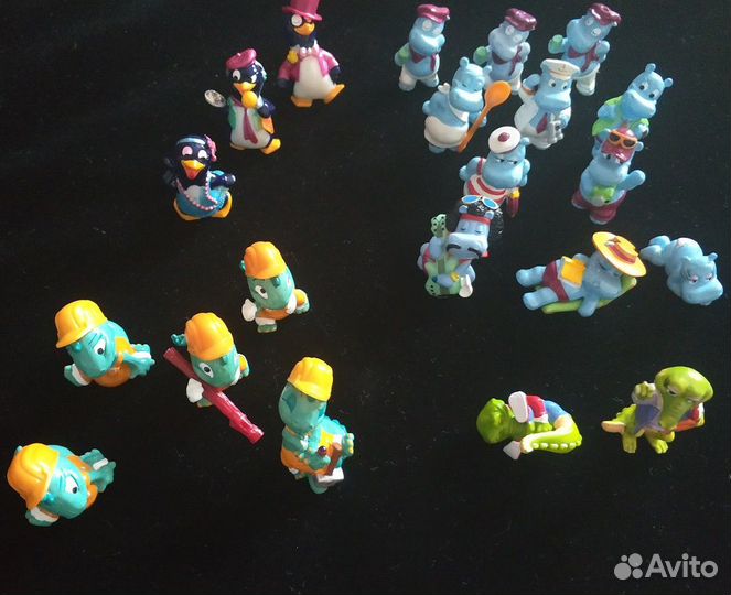 Киндер-сюрприз фигурки из 90-х