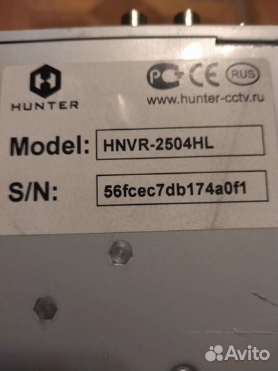 Регистратор модель hnvr-2504 HL