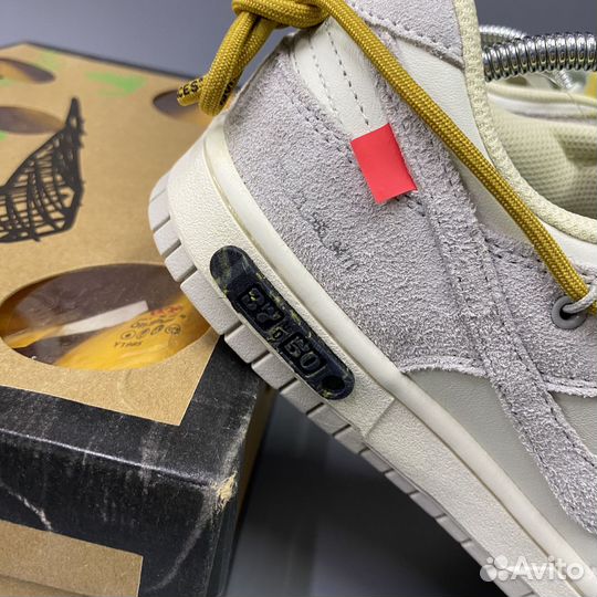 Кроссовки мужские Nike Dunk Off-White - Lot 37