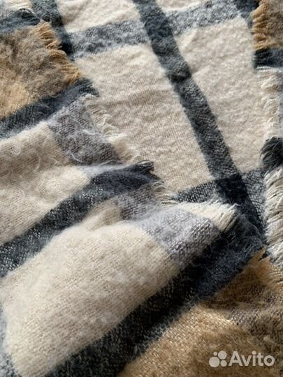 Палантин шарф теплый