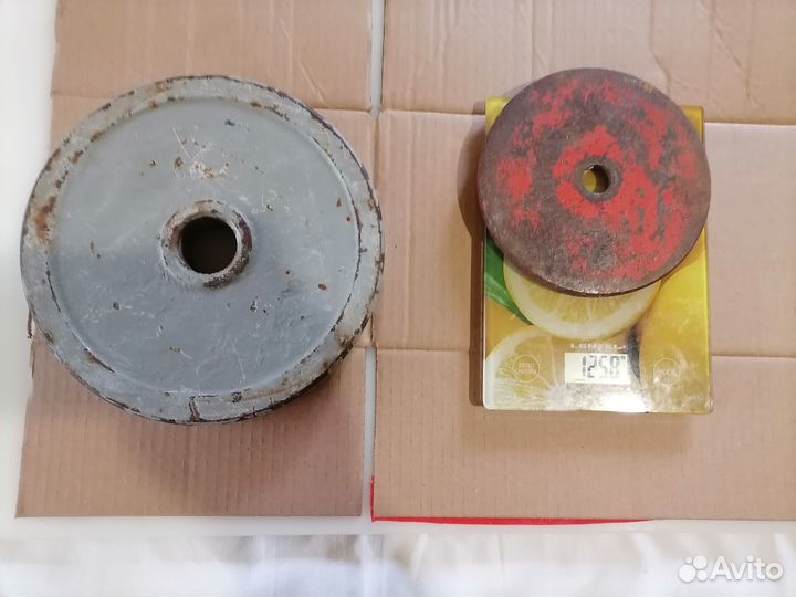 Гантель чугунная СССР