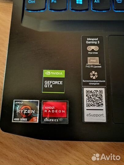 Ноутбук Lenovo ideapad gaming 3 15arh05
