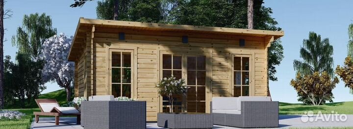 Дом из бруса элтон 44 5x4 TP
