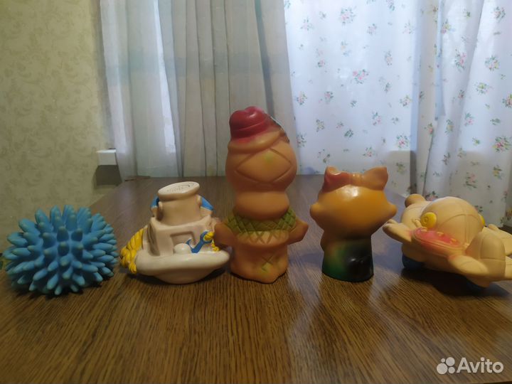 Игрушки резиновые СССР.Собачки