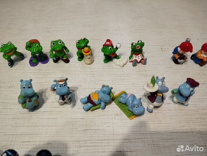 Киндер сюрприз единички из разных серий