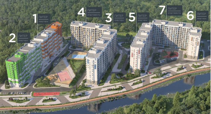 1-к. квартира, 38 м², 10/12 эт.