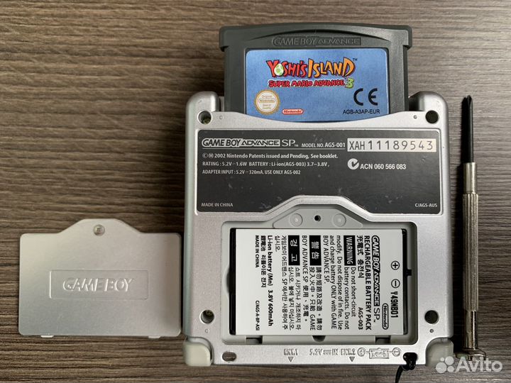 Game boy advance sp+все, что на фото