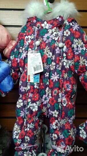 Зимний комбинезон для девочки