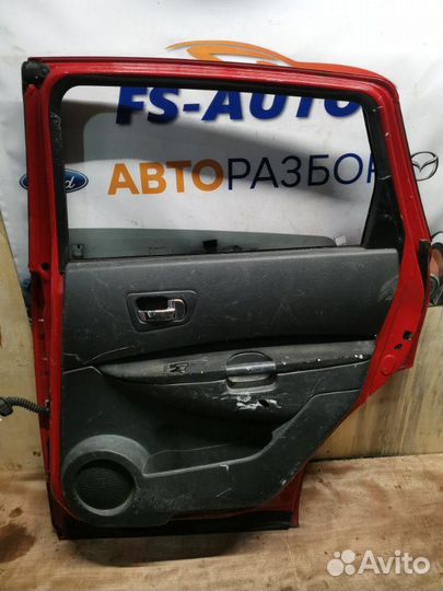 Дверь боковая задняя правая Nissan Qashqai 1.6