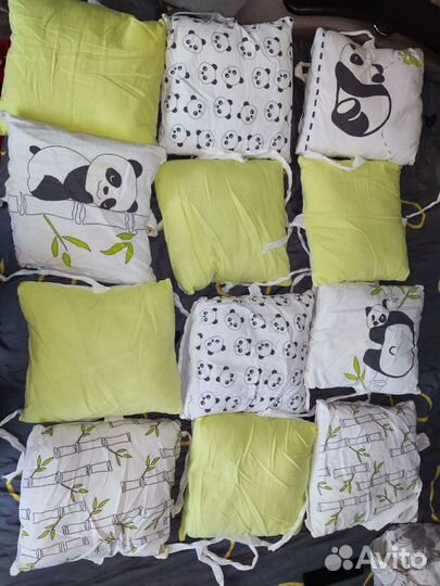 Бортики в детскую кроватку