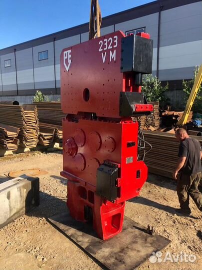 Аренда вибропогружателя PVE 20VM/2319 шпунт ларсен