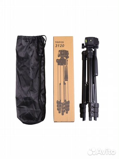 Штатив для фотоаппарата tripod 3120/3120A 1.0m