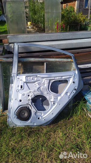 Дверь задняя правая hyundai solaris