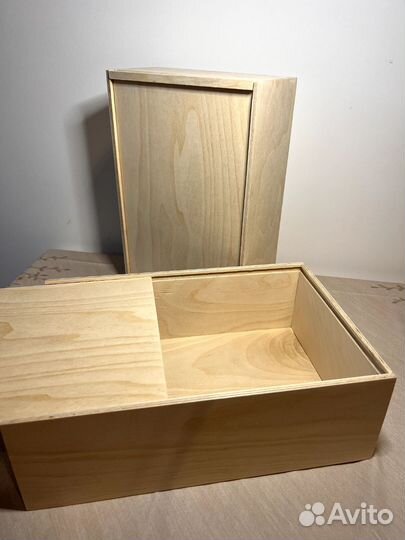Коробка подарочная деревянная