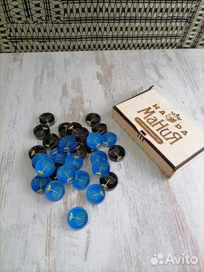 Фишки для нард оргстекло