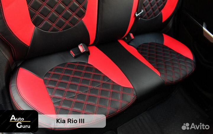 Чехлы на Kia Rio 3