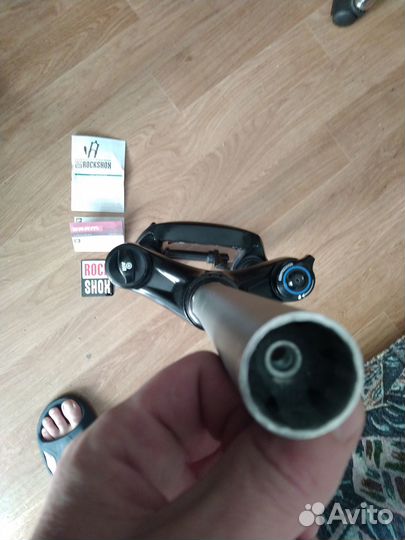 Вилка 29 Rockshox 30 gold