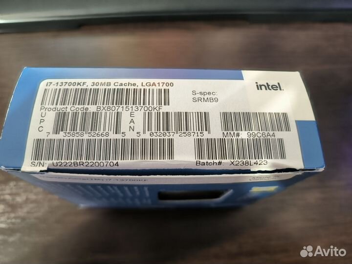 Intel Core i7 13700KF BOX LGA1700